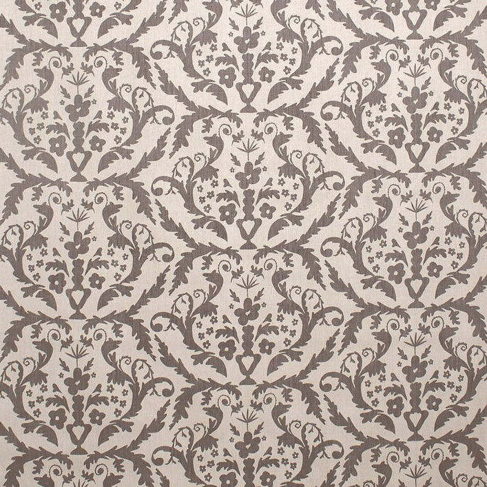 Jungle Damask in Fine China Textile