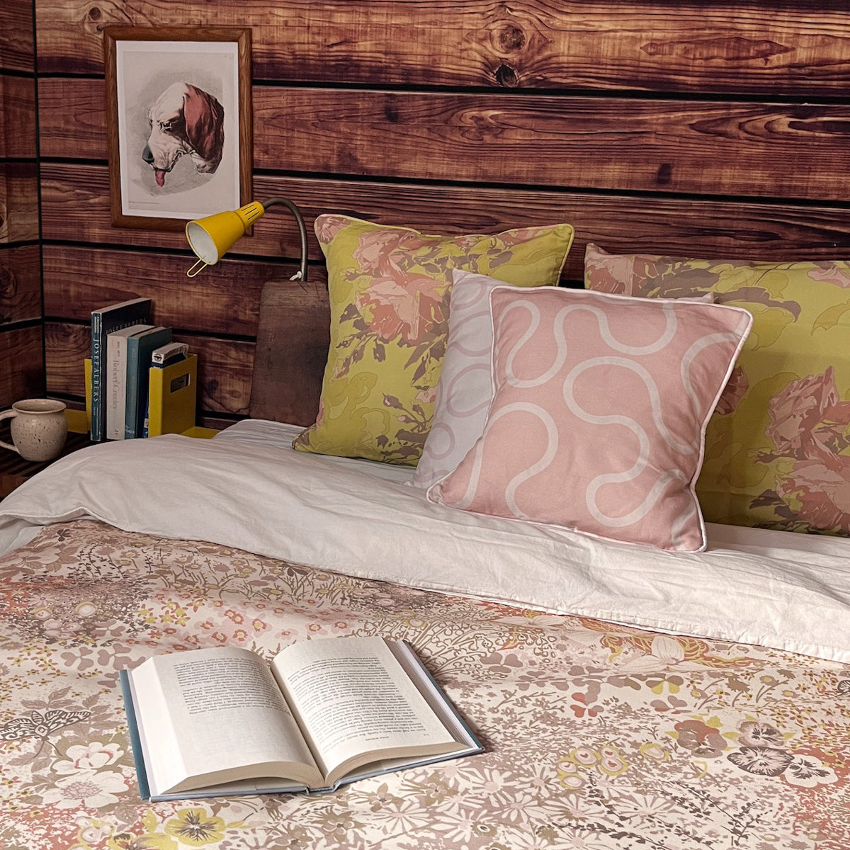 Megaflora in Butterscotch Palette Textile