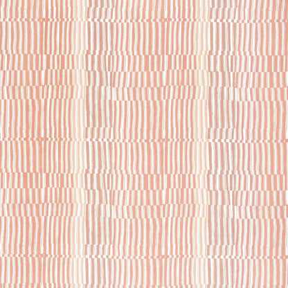 Tattered Stripe in Sandy Peach Textile