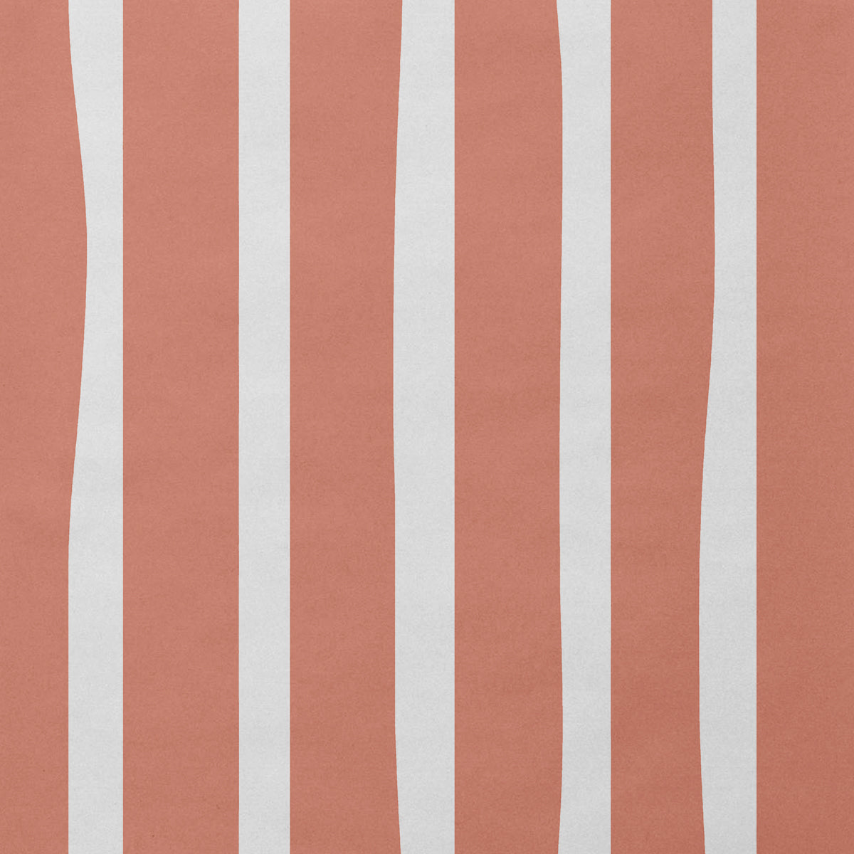 Wide Stripe in Coral Spice