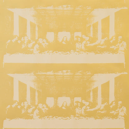 The Last Supper in Jesus Toast on Linen