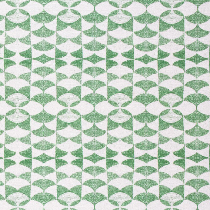 Bowed Stripe in Jasper Green Textile