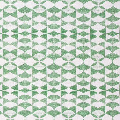 Bowed Stripe in Jasper Green Textile