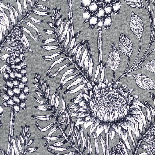 Muscari in Slate Textile