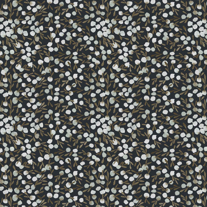 Berries in Midnight Textile