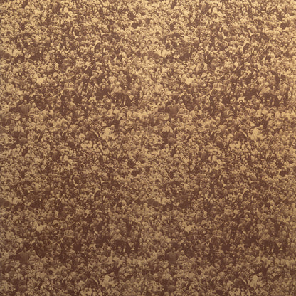 Crowd (Where's Warhol) in Sepia on Matte Gold