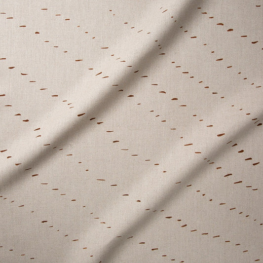 Diagonal Bands in Sepia Textile