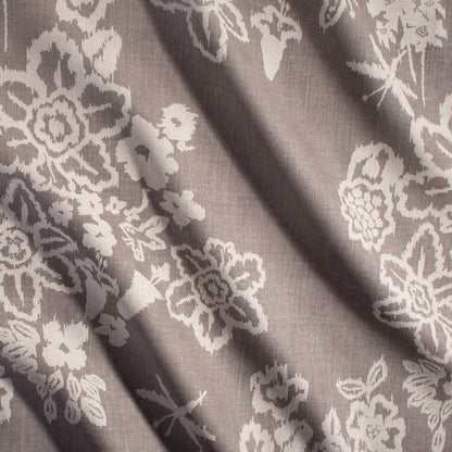 Ikat Garden in Haze Textile