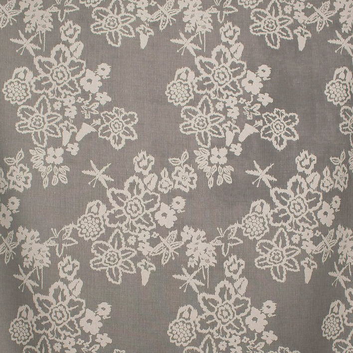 Ikat Garden in Haze Textile