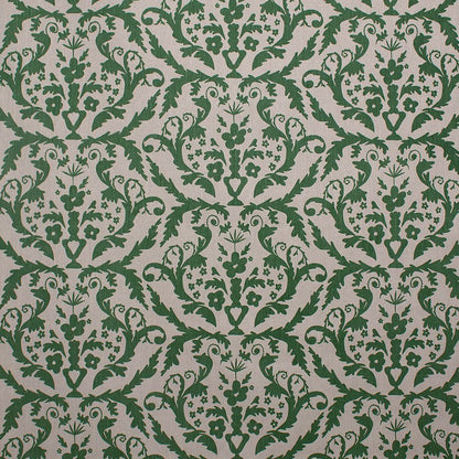 Jungle Damask in Maze Textile