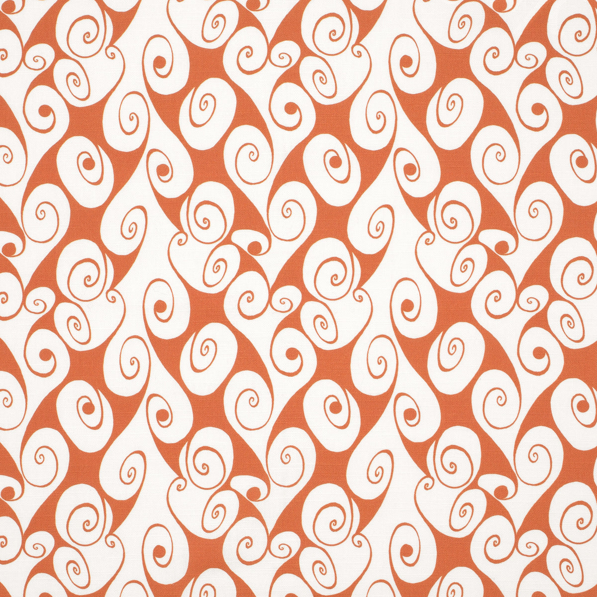 Tango in Tangerine Textile