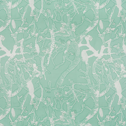 60 Oaks in Seafoam Textile