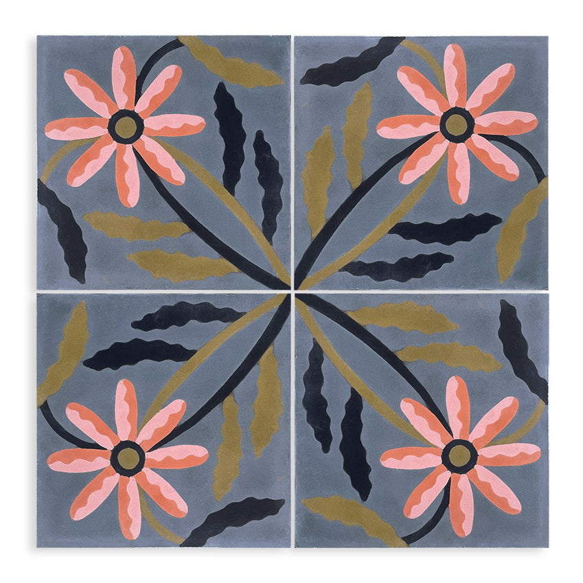 Montauk Daisy in Lighthouse Tile