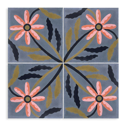 Montauk Daisy in Lighthouse Tile