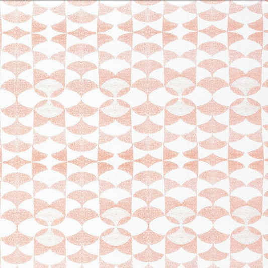 Bowed Stripe in Sandy Peach Textile