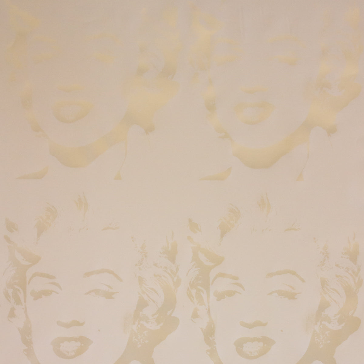 Marilyn Reversal in White on Mica