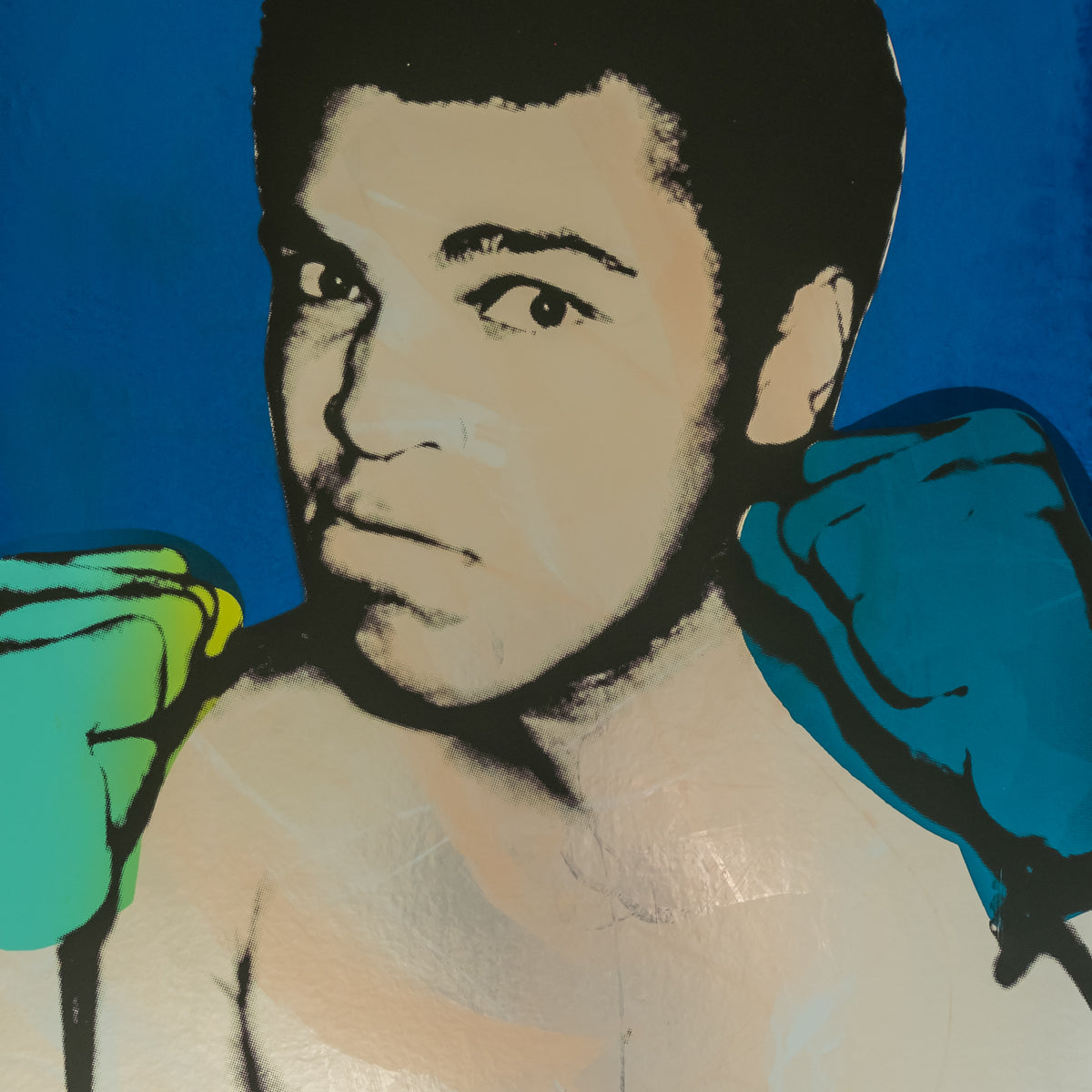 Ali in Water on Chrome