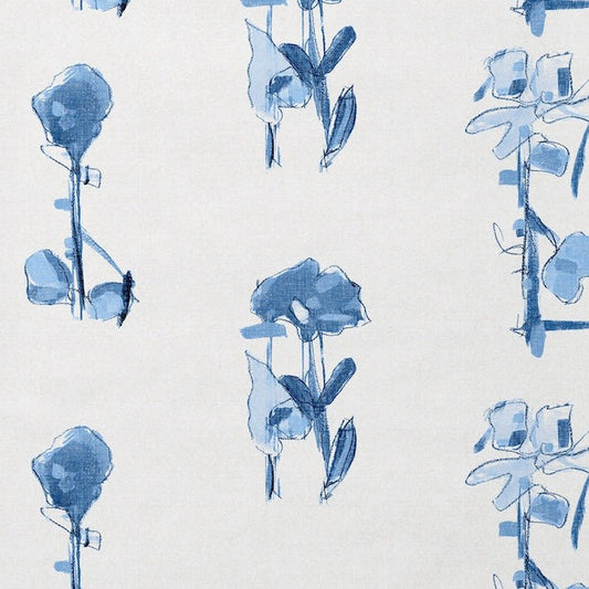 Blooms in Blue Textile