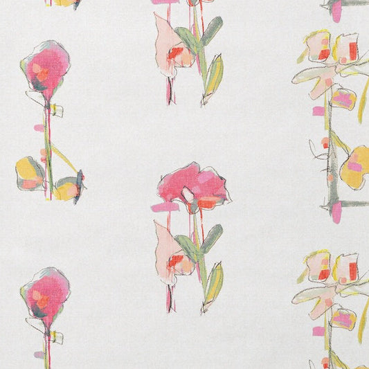 Blooms in Rose Textile