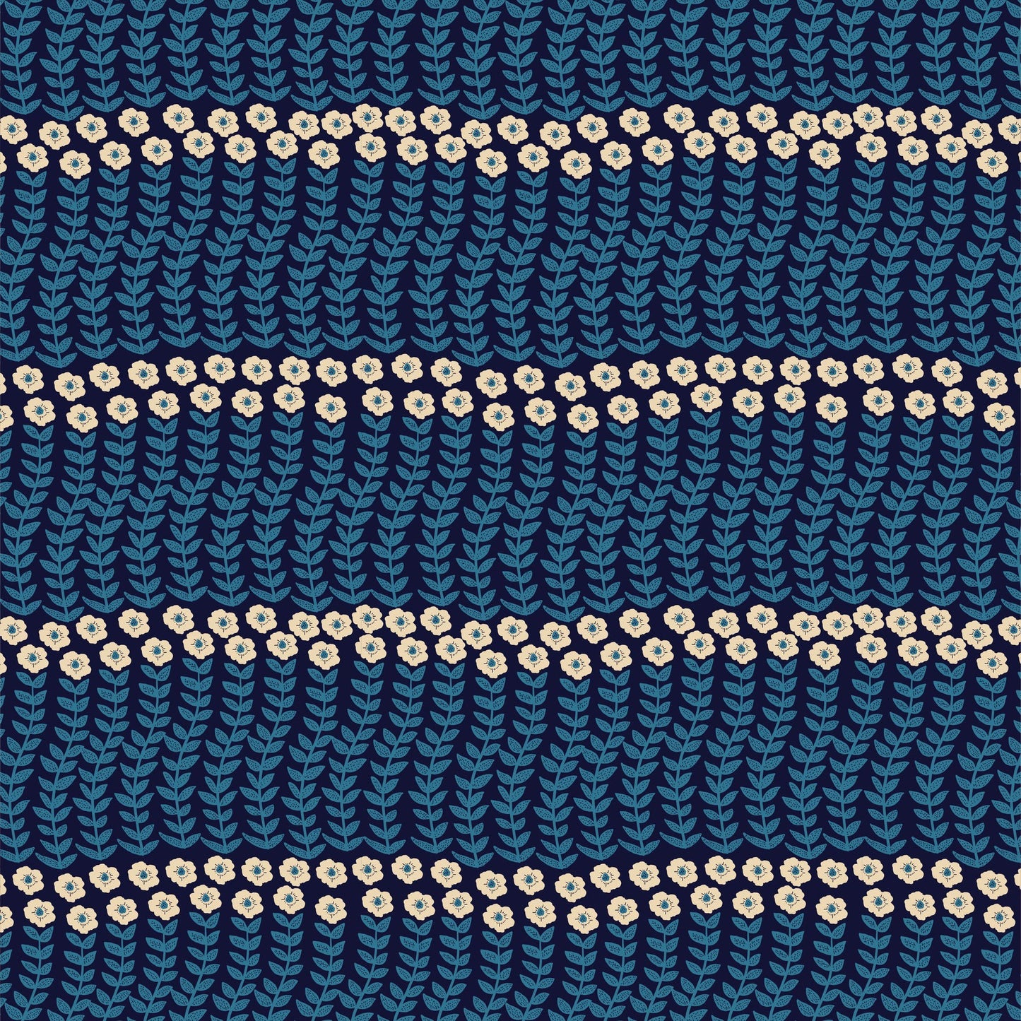 Carnation in Blue Textile