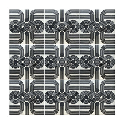 Real Fun, WOW! x Haustile in Deep Lines and Circles Tile