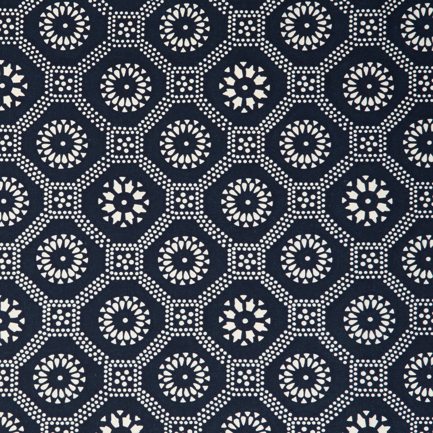 Honeycomb in Indigo Textile