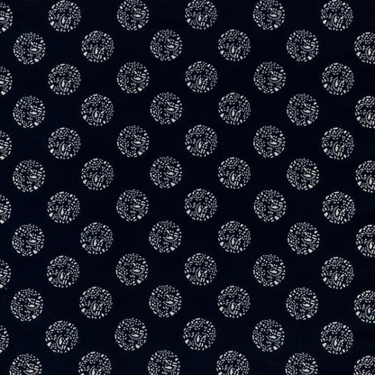 Dot Dot Dot in Indigo Textile