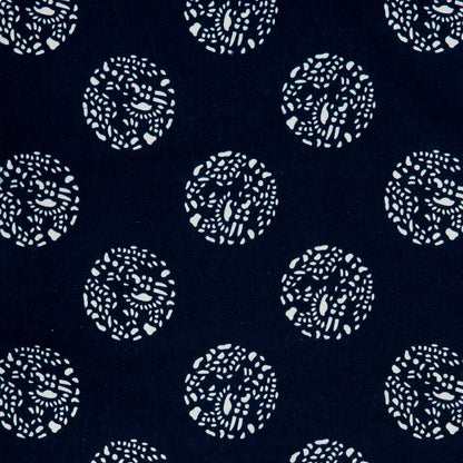 Dot Dot Dot in Indigo Textile