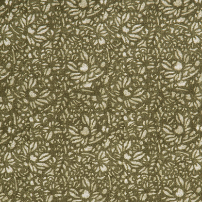 Chrysanthemum in Moss Textile