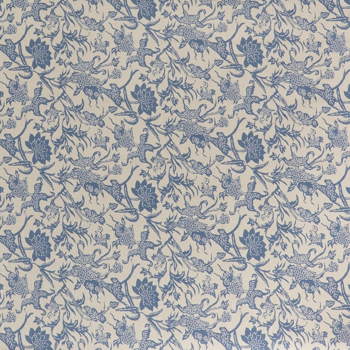 Prussian Carp in Pond Textile