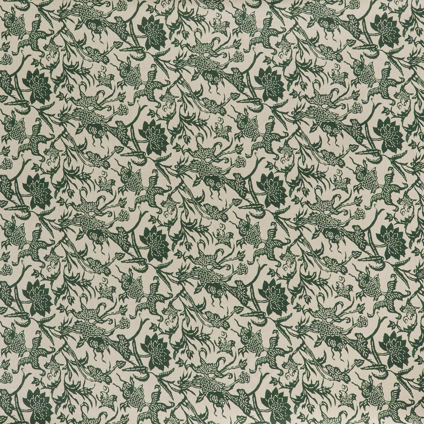 Prussian Carp in Emerald Textile