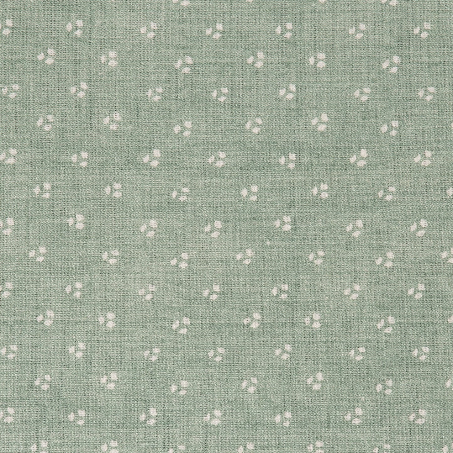 Three Friends in Winter in Celadon Textile