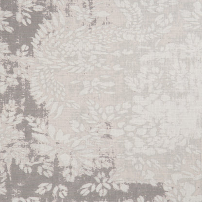 Plum Rains in White Tea Textile