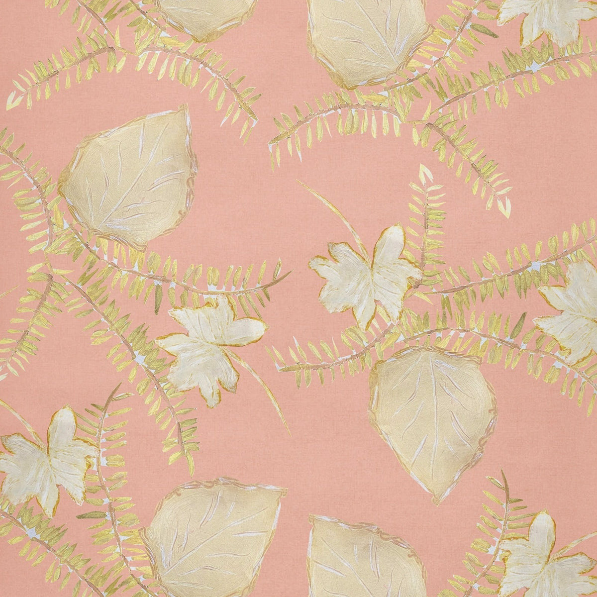 Flora in Coral Textile