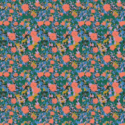 Garden in Orange Textile