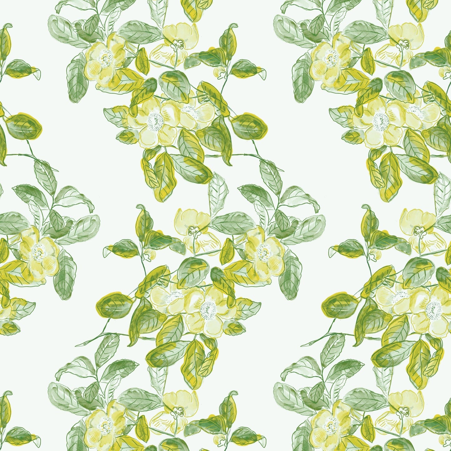 Georgia in Lime Textile