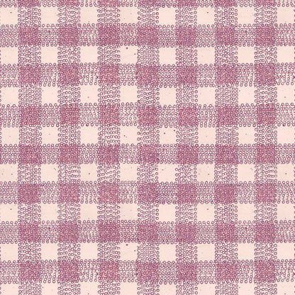 Dot Gingham in Raspberry