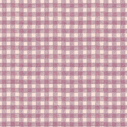 Dot Gingham in Raspberry