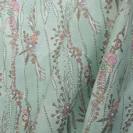 Garden Grow in Celadon Textile