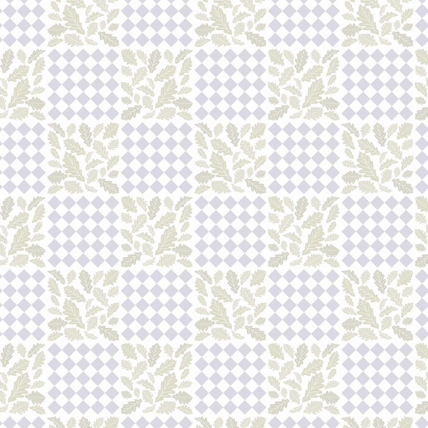 Botanical Quilt in Periwinkle