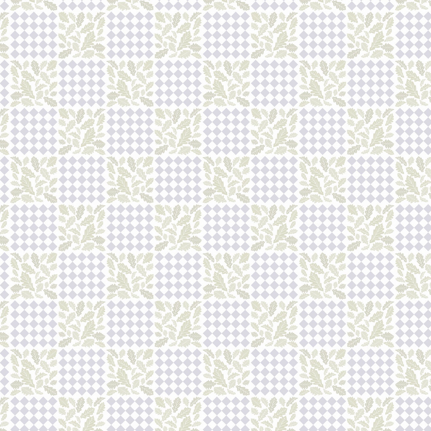 Botanical Quilt in Periwinkle