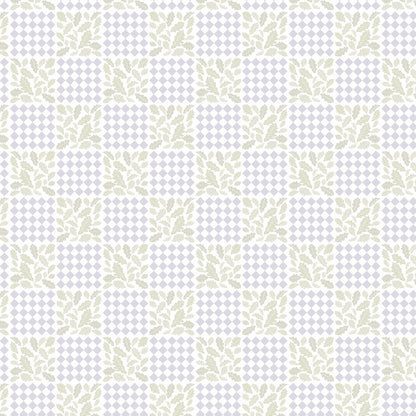 Botanical Quilt in Periwinkle