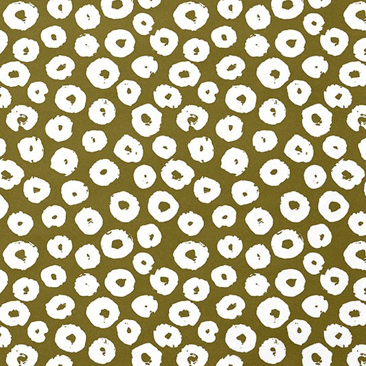 Merrimint in Olive Reverse Textile