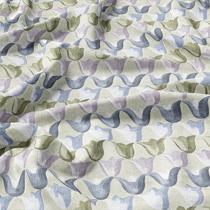 Alpine Tulip Fabric in Sweet Pea