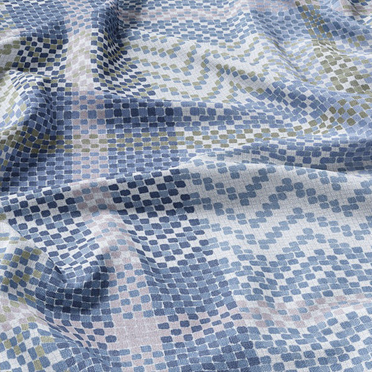 Howard’s Plaid Fabric in Carolina Blue