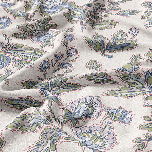 Parc Floral Fabric in Sweet Pea