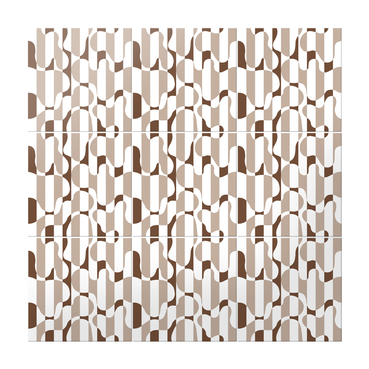 Zander Schlacter x Haustile in Fever Dream - Brown Tile