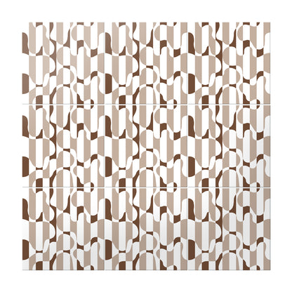 Zander Schlacter x Haustile in Fever Dream - Brown Tile