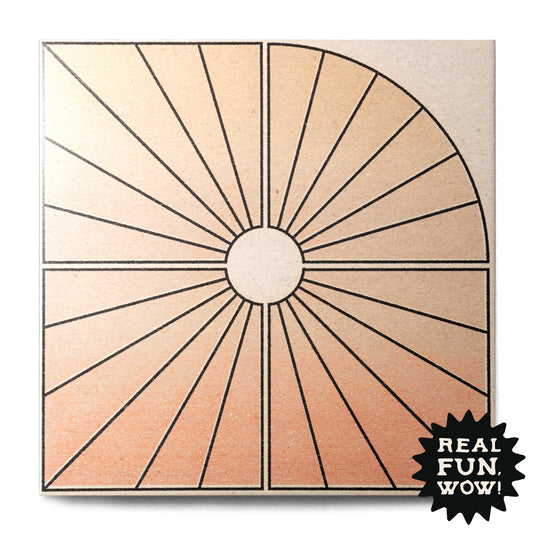 Real Fun, WOW! x Haustile in Astounding Rays Tile