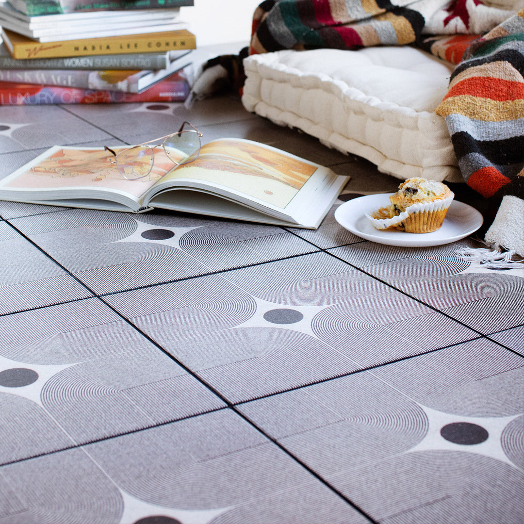 Real Fun, WOW! x Haustile in Centered Lines Tile